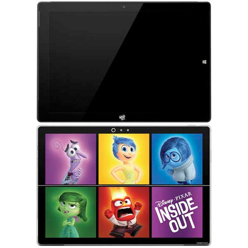 Disney Inside Out Character Portraits Surface Pro 3 Skin